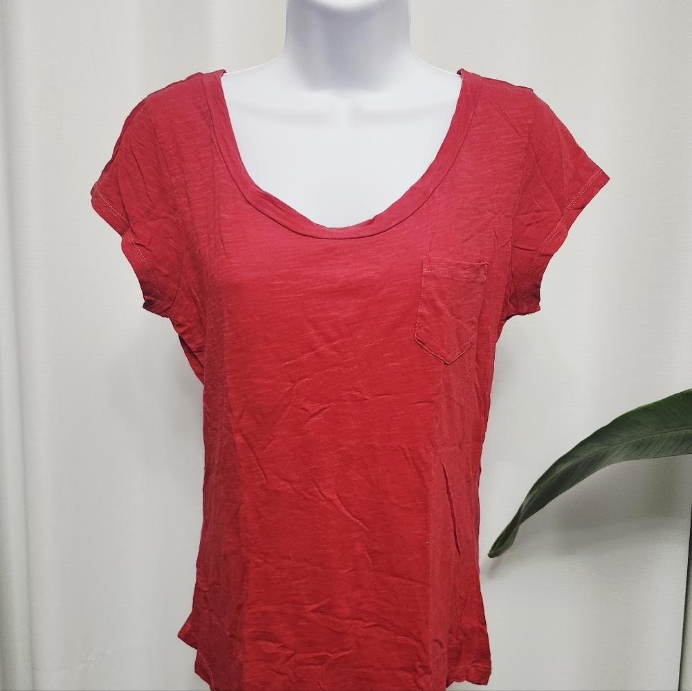 Forever 21 Red Short Sleeve Tee